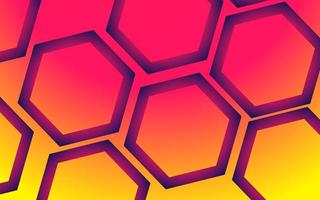 Abstract futuristic hexagons surface. Modern dark metallic hexagons. photo