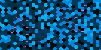 Dark blue hexagon background design. Geometric background in origami style with gradient. Beautiful multicolor hexagon design. Abstract background of hexagons pattern. photo