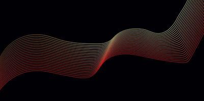 Colorful flow line. Abstract wave line design. Gradient line illustration. Modern style fluid wallpaper. Liquid wave gradient background. photo