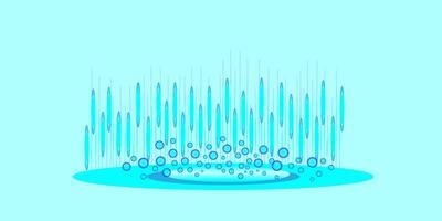 Abstract dots waves. Modern techno background. Futuristic high tech design. Glamour abstract background blue. Abstract technology horizontal motion style concept. photo