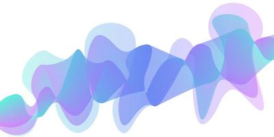 Colorful wave line curve on white background. Abstract gradient motion abstract background. Speaking sound wave lines illustration. Element for technology futuristic. photo