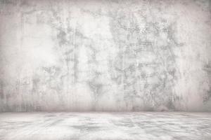 Abstract Concrete Room Background Using for Product Presentation Backdrop. photo