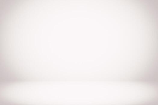 Abstract Gradient White Room Illustration Background, Suitable for Product Presentation and Backdrop. photo
