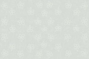 Recycle White Mulberry Texture Paper with Handmade Flowers Pattern Background. photo