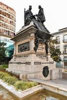 Plaza Isabel La Catolica in Granada - beautiful city in Andalusia, Spain photo