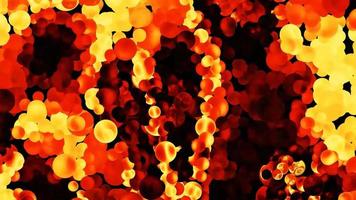 Glitter Vibrant Spheres Abstract Background Digital Rendering photo