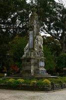 Monument to Rosalia de Castro located in Alameda Park in  Santiago de Compostela, Galicia, Spain. photo