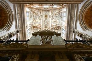 Cordoba, Spain - Nov 28, 2021, Cathedral Mosque of Cordoba, Spain. the Great Mosque of Cordoba is one of the oldest structures still standing from the time Muslims ruled Al-Andalus. photo