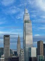 Aerial view of the Midtown skyline in Manhattan, New York City. photo