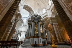 Cadiz, Spain - Dec 5, 2021, Cadiz Cathedral, a Roman Catholic church in Cadiz in southern Spain. photo