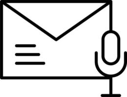 Voice Mail Vector Icon