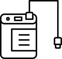 External Hard Drive Vector Icon