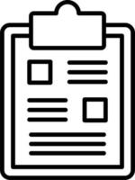 Clipboard Vector Icon