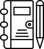 NoteBook Vector Icon