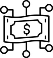 Digital Money Vector Icon