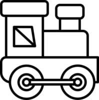 Baby Train Vector Icon