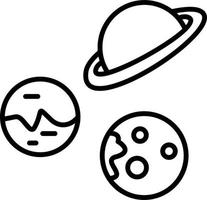 Planets Vector Icon