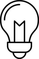 Lightbulb Vector Icon