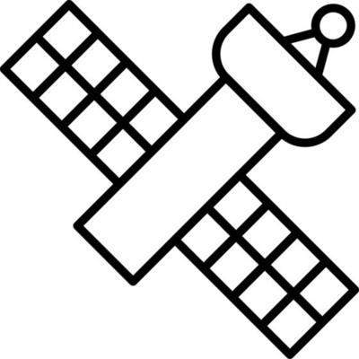 Satellite Vector Icon