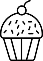 Cupcake Vector Icon