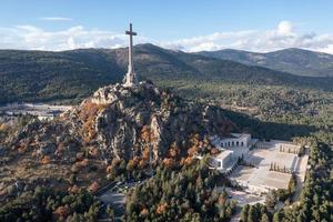 Valley of the Fallen - A memorial dedicated to victims of the Spanish Civil War and located in the Sierra de Guadarrama, near Madrid. photo