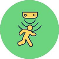 Motion Sensor Vector Icon