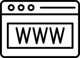 Web Browser Vector Icon