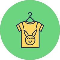 Baby Clothes Vector Icon