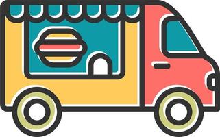 Food Truck Vector Icon