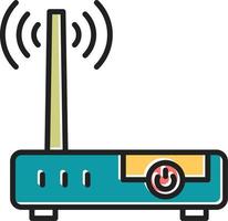 Router Device Vector Icon