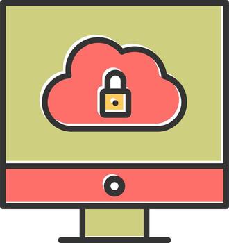 Data Secure Vector Icon