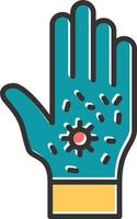 Dirty Hand Vector Icon