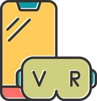 Virtual Reality Vector Icon