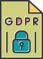 GDPR Vector Icon