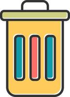 Trash Vector Icon