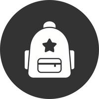 School Backpack Vector Icon