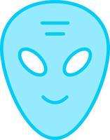 icono de vector alienígena