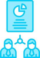 Work Distribution Vector Icon