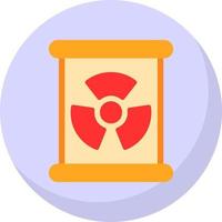 Toxic Waste Vector Icon Design