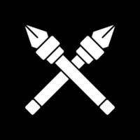 Spear Vector Icon Design