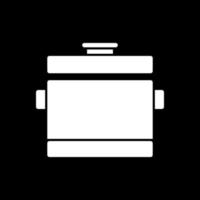 Cooking Pot Vector Icon Design