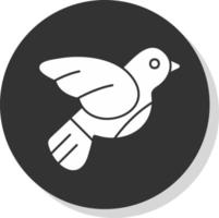 Dove Vector Icon Design