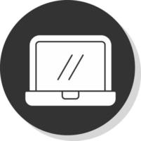 Laptop Vector Icon Design