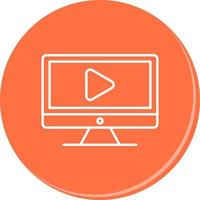 Video Lesson Vector Icon