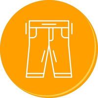 icono de vector de pantalones