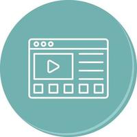 Online Tutorials Vector Icon