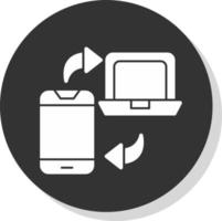 Transfer Vector Icon Design