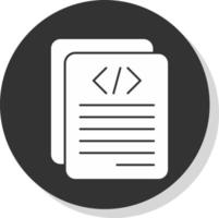 Script Vector Icon Design