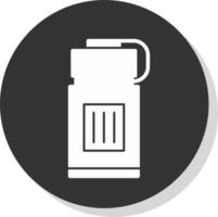 Water Bottle Vector Icon Design