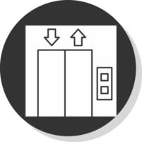 Lift Vector Icon Design